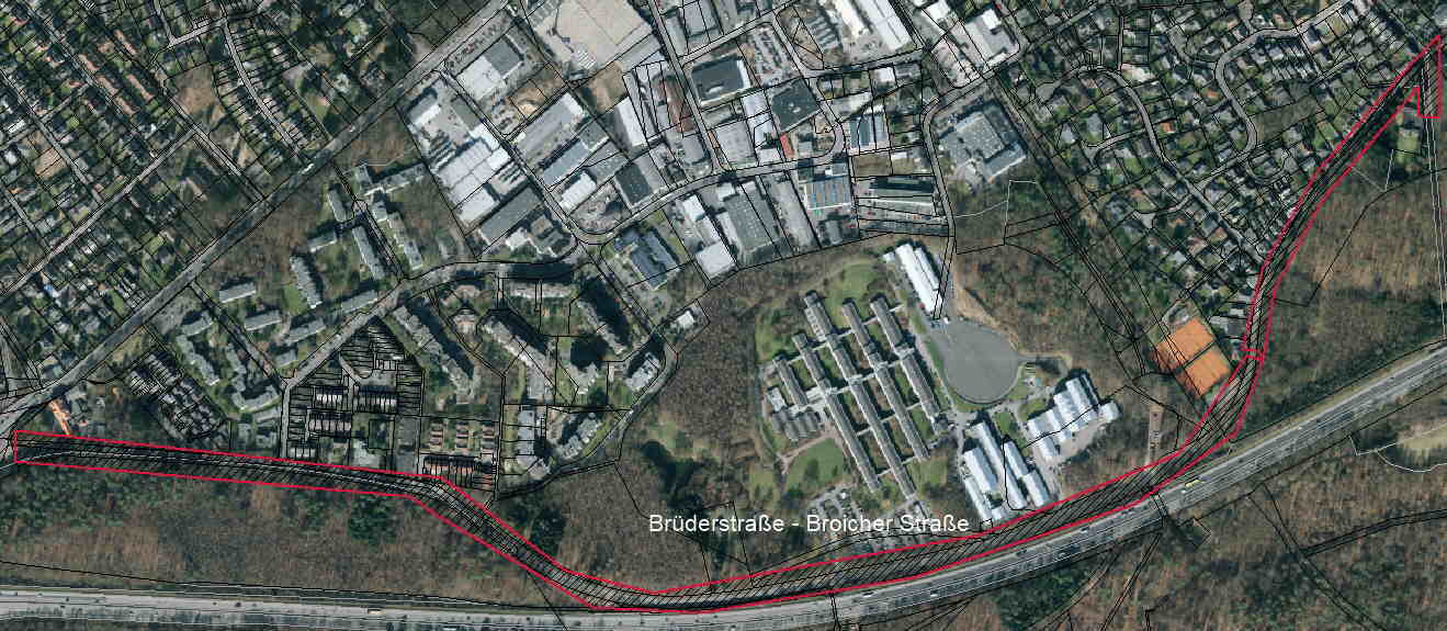 20 Br�derstra�e bis Broicher Stra�e